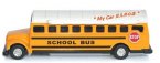 Kids Classical Yellow U.S School Bus with Wild Animals Picture