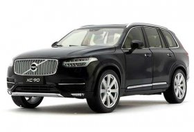 1:18 Scale Black / Golden 2015 Diecast Volvo XC90 Model