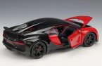 Red 1:18 Scale Bburago Diecast Bugatti Chiron Sport Model