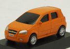 Red / Orange / Green 1:64 Scale Plastic Chevrolet AVEO Toy