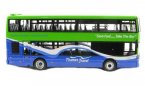 Green 1:76 Scale CMNL Diecast Scania Double Decker Bus Model