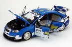 Blue 1:18 Scale Diecast 2009 Chevrolet Cruze WTCC Model