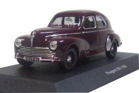 Brown 1:43 Scale Solido Diecast Peugeot 203 1950 Model