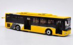 Yellow 1:43 Scale Diecast Golden Dragon City Bus Model