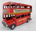 Medium Scale Red 1905 London Evening News Double Decker Bus