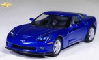 1:36 Yellow /Orange /Red /Blue Diecast Chevrolet Corvette Z06