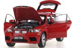 Red / White / Black 1:18 Scale Diecast BMW X6 M Model