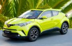 Blue / Black / Yellow / White 1:18 Diecast Toyota C-HR Model