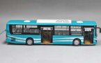 1:43 Scale Blue Diecast ShangHai Daewoo City Bus Model