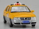 1:43 Yellow Diecast VW Santana Vista ShangHai Taxi Car Model