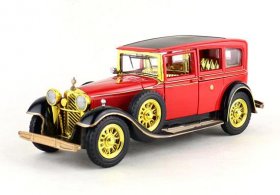 Red / Black 1:32 Scale Kids Diecast Rolls-Royce Vintage Car Toy