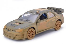 1:36 Scale Blue Kids Muddy Diecast Subaru IMPREZA Toy