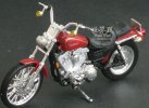 Red 1:18 Diecast Harley Davidson XL 1200C SPORTSTER 1200 CUSTOM