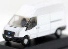 White Mini Oxford Diecast White Transit LWB High Van Model