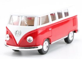 Red / Green / Wine Red / Yellow 1:36 Kids Diecast VW Bus Toy