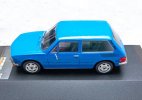 Blue 1:43 Scale Premium X Diecast 1975 VW Brasilia Model