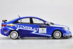 Blue 1:18 Scale 2011 WTCC Diecast Chevrolet Cruze Model