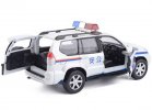 White Kids 1:32 Scale Police Toyota LAND CRUISER PRADO Toy