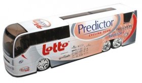 1:50 Scale White TOUR DE FRANCE Belgium LOTTO Bus Model