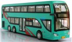 Alloy White / Yellow / Red / Green Kid BeiJing Double Decker Bus