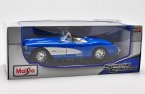 1:18 Scale Maisto Blue Diecast 1957 Chevrolet Corvette Model