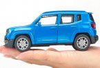 Kids Red / Blue / White 1:32 Scale Diecast Jeep Renegade Toy