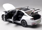 White 1:18 Scale Diecast 2023 Peugeot 508L Car Model