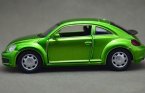 Kids 1:38 Scale Red / Green Diecast VW Beetle Toy