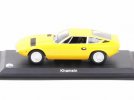 Yellow 1:43 Scale Diecast Maserati Khamsin Model
