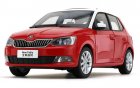 Blue / Yellow / Red 1:18 Scale Diecast Skoda New Fabia Model