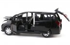 White / Black Kids 1:27 Scale Diecast Toyota ALPHARD Toy