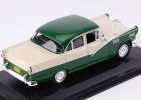 White-Green 1:43 Scale Diecast 1955 Ford Fairlane Taxi Model