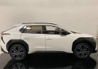 Gray / White 1:18 Scale Diecast 2022 Toyota bZ4X SUV Model