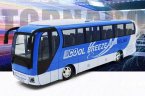 Kids Green / Blue Full Functions Plastics R/C Coach Bus Toy