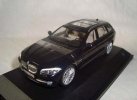 Deep Blue / Gray 1:43 Scale Diecast BMW 550i Model