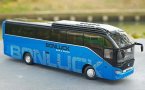 1:42 Scale Blue Diecast Bonluck Falcon LX Coach Bus Model