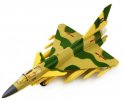 White / Gray / Yellow Kids Die-Cast China J-10 Fighter Toy