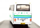 1:76 Scale White-Blue / White-Green GuangZhou Tour Bus Model