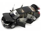 White / Black 1:18 Scale Diecast 2014 Peugeot 408 Model