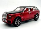 Black / White / Red 1:24 Scale Diecast Rolls-Royce Cullinan Toy