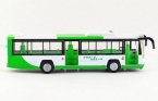 Orange / Blue / Green Pull-Back Function Die-Cast City Bus Toy