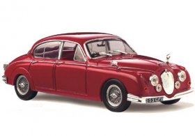 1:43 Scale Red Vitesse Diecast Jaguar Mark 2 Car Model