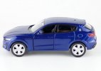1:36 Scale Kids White / Blue Diecast Maserati Levante GTS Toy
