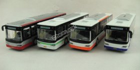 Kids Red / Green / Orange / Purple Asian Games City Bus Toy