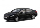 Black 1:18 Scale Diecast Peugeot 508 Model