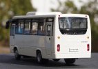 1:43 Scale White Diecast Ashok Leyland Oyster Coach Bus Model