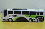 1:24 Large Scale Plastics Red / Blue Kids City Bus Toy