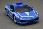 Blue 1:38 Police MaiSto Diecast Lamborghini Gallardo LP570-4