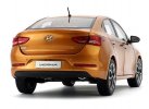 1:18 Scale Orange / White Diecast Hyundai Verna Model