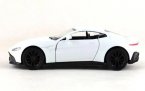 White / Green Kids 1:36 Scale Diecast Aston Matin Vantage Toy